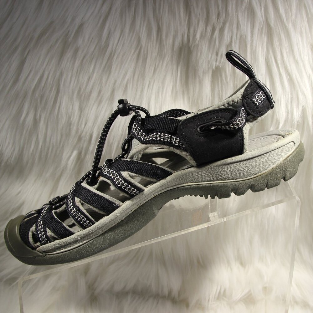 KEEN Women’s Waterproof Sandals Black Gray Size 7.5 Closed Toe Shoes 1008448 - Picture 2 of 14